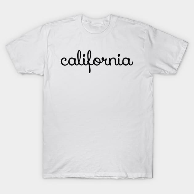 California T-Shirt by lolosenese